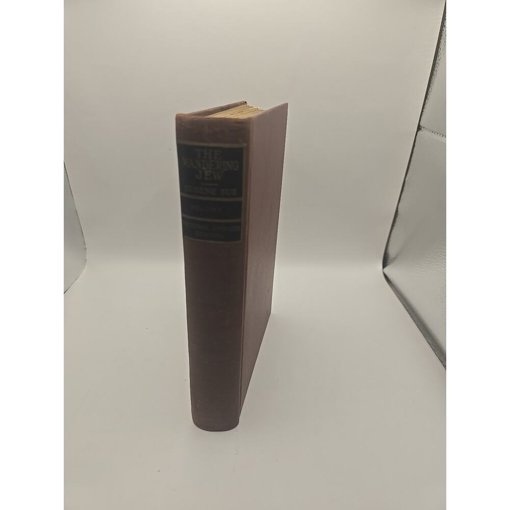 The Wandering Jew,Eugene Sue Volume I, National Library‎ Edition, BIGELOW &BROWN